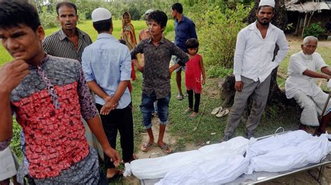 6 700 Rohingya Killed In First Month Of Myanmar Violence