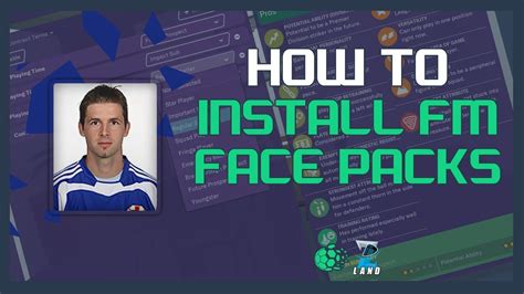 installing face packs  fm youtube