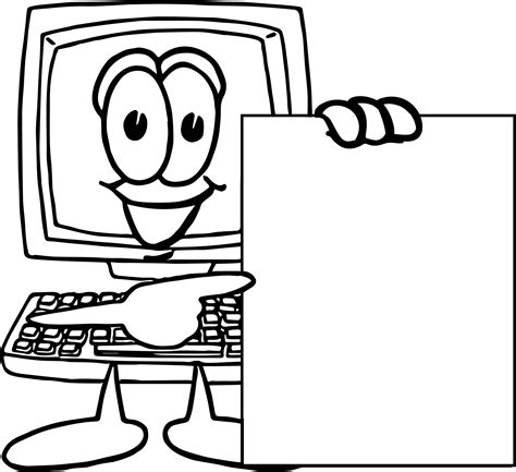 computer parts coloring pages  getdrawings