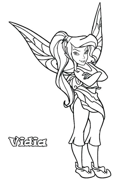 rosetta fairy coloring pages  getdrawings