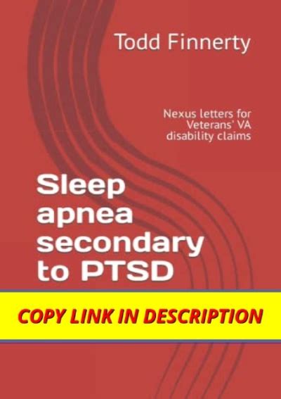 sleep apnea secondary  ptsd nexus letters  veterans
