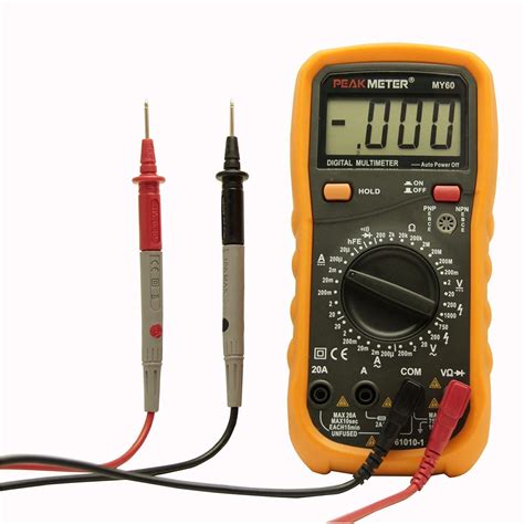 peakmeter  digital multimeter high voltage meter tester current resistance tester ammeter