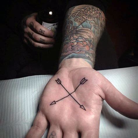 small hand tattoos  men masculine ink design ideas
