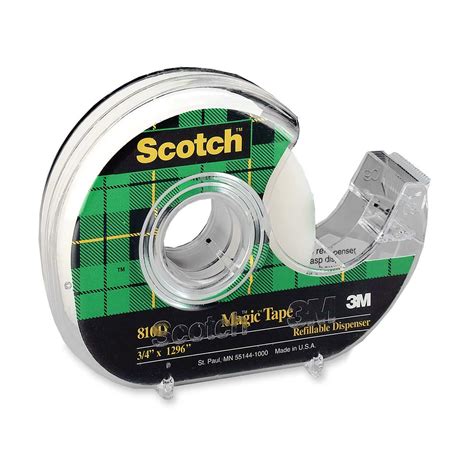 scotch magic transparent tape madill  office company