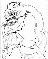 Monster Visual sketch template