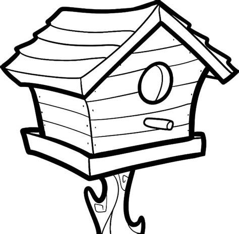 birdhouse coloring pages  getcoloringscom  printable colorings