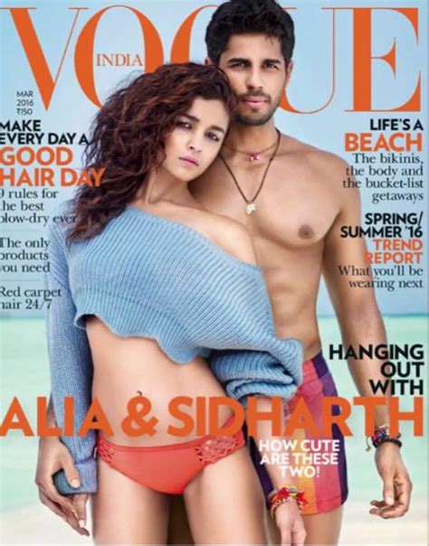 alia bhatt and siddharth malhotra ‪‎photoshoot‬ for vogue india magazine march 2016 bikinis