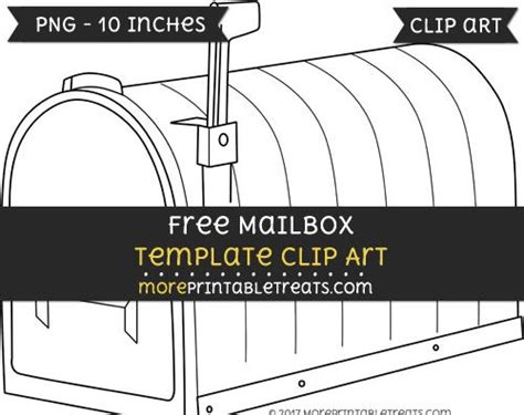 mailbox template clipart clip art templates digital media