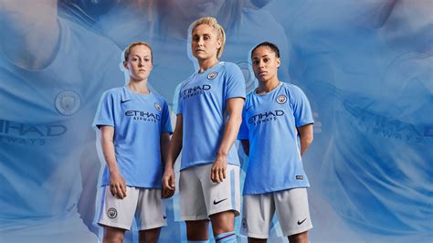 Manchester City Fc 2017 18 Nike Home Kit Football Fashion
