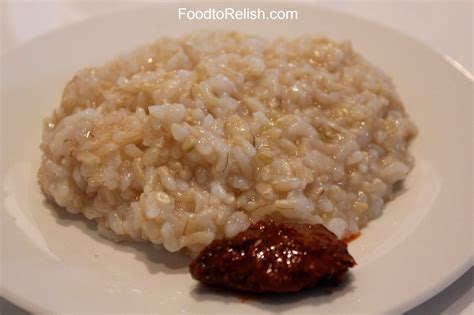 brown rice ganji