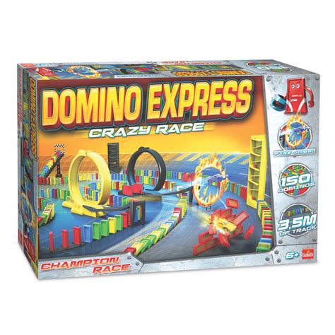 domino express crazy race thimble toys
