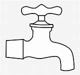 Colouring Drawing Faucet Tap Plumbing Computer Handles Controls Coloring Pages Template Sketch Pngkit Clipartmag sketch template