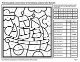 Gcf Subtraction Multiplication Digit Whooperswan Teacherspayteachers sketch template