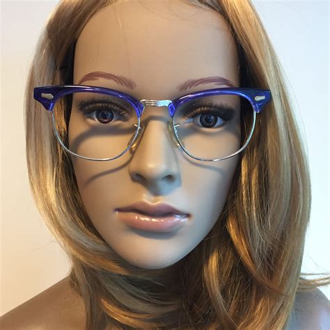 Classic Brand Horn Rimmed Eyeglasses Frames Made In Usa New Etsy Uk