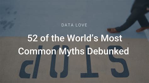52 of the world s most common myths debunked in one epic