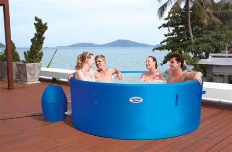 Lay Z Spa Monaco Inflatable Hot Tub 8 Person Hot Tub Spa