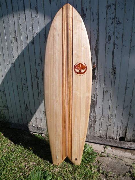 Vintage Wood Surfboard Big Teenage Dicks