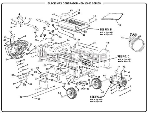 predator  generator parts diagram