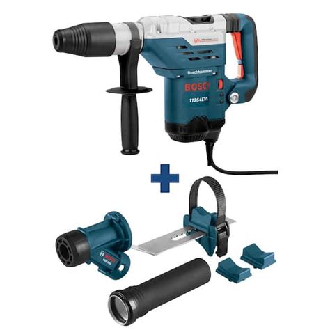 bosch  amp    sds max corded rotary hammer drill  handle case bonus sds max