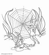 Coloring Fairy Pages Printable Disney Fairies sketch template
