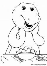 Coloring Pages Barney Printable Related Posts sketch template