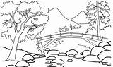 Pemandangan Sketsa Mewarnai Pegunungan Indah Hutan Terjun Harian Nusantara Kumpulan Tengkorak Putih2 Berwarna Terpopuler Sekitar Kupu sketch template