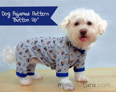 dog pajamas pattern size  sewing pattern dog clothes etsy dog