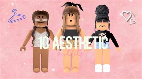 10 aesthetic roblox outfit ideas with codes youtube