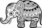 Elephant Drawing Indian Baby Tribal Mandala India Para Hindu Getdrawings Coloring Clip Mandalas Elephants Choose Board Google Cute Decorated Nl sketch template