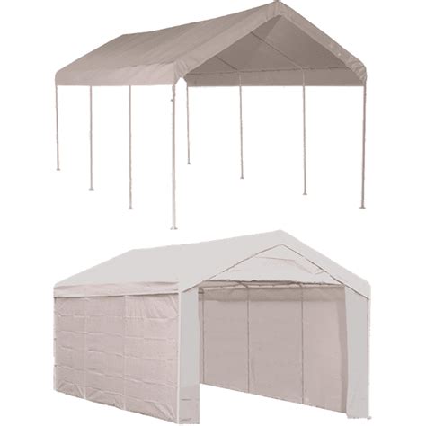 shelterlogic max ap canopy    ft white includes enclosure walmartcom walmartcom