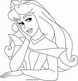 Coloring Princess Disney Pages Printables Library Clipart Aurora sketch template