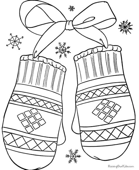 winter clothes coloring pages crafts  worksheets  preschool