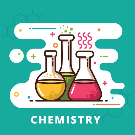 chemistry illustration  vector art  vecteezy