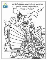 Coloring Jesus Pages Bible Niños Men Fish Fishers Kids Catch Nets Miraculous School Clase Crafts Dibujos Sunday Activities Color Colouring sketch template