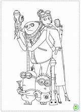 Coloring Pages Despicable Gru Minions Print Colouring Minion Dinokids Printable Color Coloringhome Getcolorings Book Sheets Getdrawings Popular Close sketch template