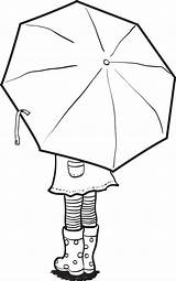 Umbrella Coloring Girl Holding Spring Pages Printable Drawing Summer Supplyme Mpmschoolsupplies Crafts Color Choose Board Kids اختيار لوحه Click Fall sketch template