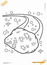 Coloring Pages Asteroid Solar System Getcolorings Getdrawings Sonnensystem Malvorlagen sketch template