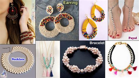 trendy daily wear fashion jewelry making ideas bracelet earrings