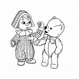 Kids Andy Pandy Choose Board Coloring Pages sketch template
