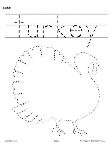 printable    turkey worksheets worksheets master