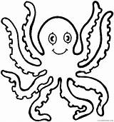 Coloring4free Octopus Coloring Pages Preschool Related Posts sketch template