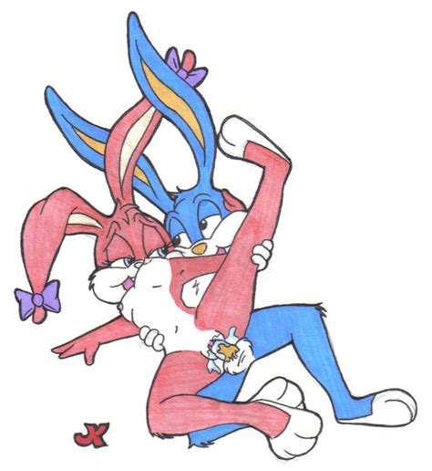 Rule 34 Anthro Babs Bunny Buster Bunny Female Fur Furry Furry Only Jk