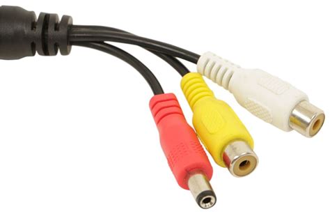 Rear View Safety Adapter Cord 5 Pin Female To Rca Female
