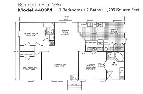amazing small manufactured homes floor plans  home plans design