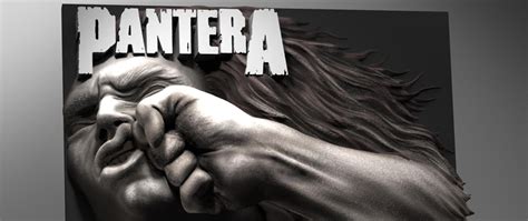 3d Vinyl Statue Of The Cover Art For Pantera S Vulgar Display Of Power
