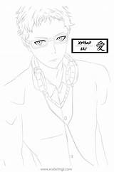 Lineart Tsukishima Haikyuu Coloring Pages Xcolorings 65k 780px 1180px Resolution Info Type  Size sketch template