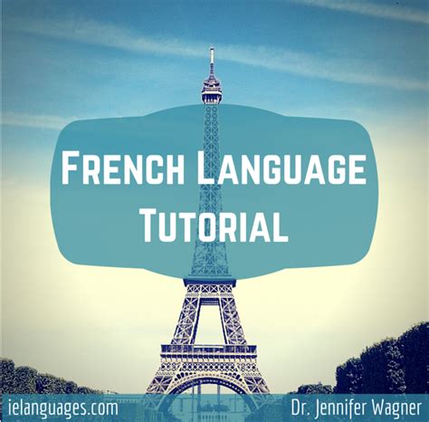 french language tutorial  edition