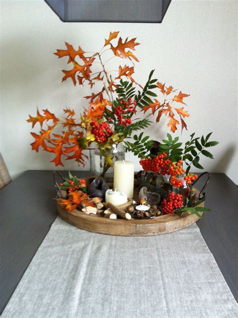 herfst  huis herfst tafel herfst decor herfstdecoratie