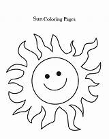 Coloring Pages Sunscreen Sun Getcolorings Sheets Color sketch template