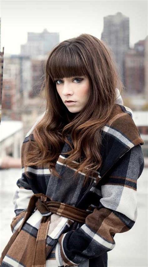 Bangs With Long Hairdos You Should See Hairstyles And